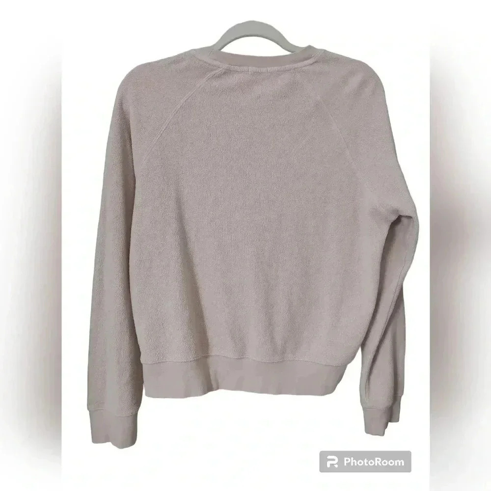 Faherty Women's Beach Fleece Crew - Picture 4 of 5
